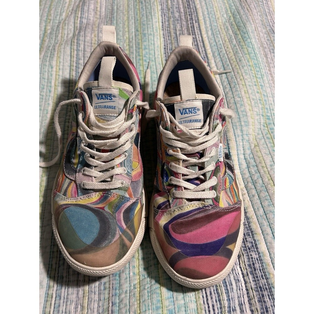 New Vans x Chris Johanson Ultra Range EXO Swirl Shoes Men’s 9.5 Wowen’s 11 NWOT